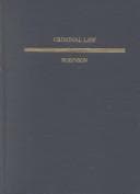 Tapa de Criminal Law (Textbook Treatise)