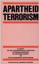 Tapa de Apartheid terrorism