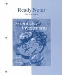 Tapa de Ready Notes to accompany Essentials of Investments