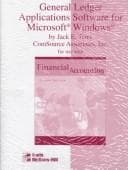 Tapa de General Ledger Applications Software for Microsoft Windows for Use With Financial Accounting