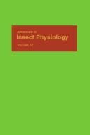 Tapa de Advances in insect physiology