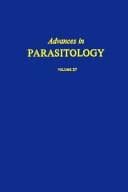 Tapa de Advances in Parasitology