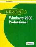 Tapa de Learn Windows 2000 Professional