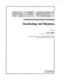Tapa de Operative Surgery