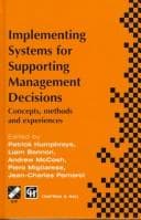 Tapa de Implementing Systems for Supporting Management Decisions