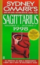 Tapa de Sydney Omarr's day-by-day astrological guide for Sagittarius, November 22- December 21, 1998