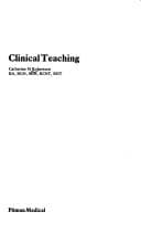 Tapa de Clinical Teaching