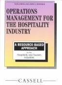 Tapa de Operations Management for the Hospitality Industry