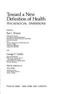 Tapa de Toward a New Definition of Health