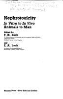 Tapa de Nephrotoxicity:In Vitro and in Vivo, Animals to Man
