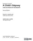 Tapa de S.G. Child's Odyssey