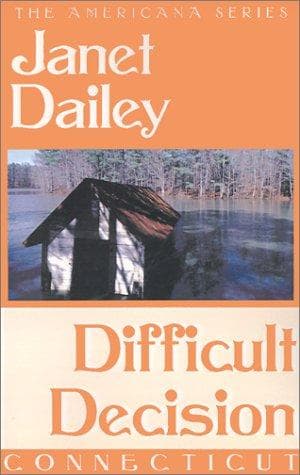 Tapa de Difficult Decision (Janet Dailey Americana)