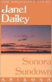 Tapa de Sonora Sundown (Janet Dailey Americana)