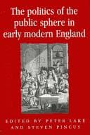 Tapa de The politics of the public sphere in early modern England
