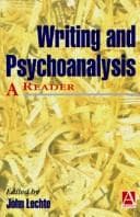 Tapa de Writing and psychoanalysis