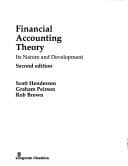 Tapa de Financial Accounting Theory