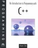 Tapa de An Introduction to Programming with C++ (with Visu
