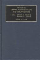 Tapa de Advances in Library Administration and Organization