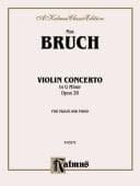 Tapa de Violin Concerto in G Minor, Op. 26, Kalmus Edition
