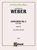 Tapa de Clarinet Concerto No. 2 in E-flat Major, Op. 74 Orch