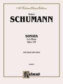 Tapa de Sonata in A Minor: Opus 105