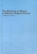 Tapa de The Question of Meter in Biblical Hebrew Poetry (Studies in the Bible and Early Christianity)