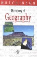 Tapa de Dictionary of Geography
