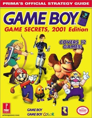 Tapa de Game boy game secrets