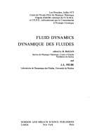 Tapa de FLUID DYNAMICS LES HOUCHES 1973 (Houches Lecture)