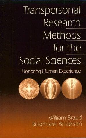 Tapa de Transpersonal Research Methods for the Social Sciences