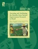 Tapa de Assessing And Attributing The Benefits From Varietal Improvement Research In Brazil (Research Report (International Food Policy Research Institute))