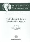 Tapa de Hydrodynamic limits and related topics