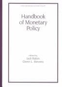 Tapa de Handbook of Monetary and Fiscal Policy (Full Set) (Public Administration and Public Policy)