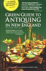Tapa de The Green Guide to Antiquing in New England