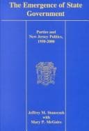 Tapa de The emergence of state government