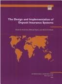 Tapa de The design and implementation of deposit insurance systems
