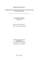 Tapa de BONSTETTIANA : HISTORISCH-KRITISCHE AUSGABE DER BRIEFKORRESPONDENZEN KARL VIKTOR VON BONSTETTENS UND SEINES KREISES 1753-1832. BAND VI