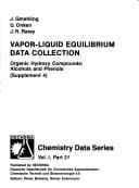 Tapa de Vapor-Liquid Equilibrium Data Collection Organic Hydroxy Compounds