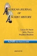 Tapa de American Journal of Ancient History