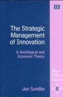 Tapa de The Strategic Management of Innovation