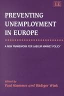 Tapa de Preventing unemployment in Europe
