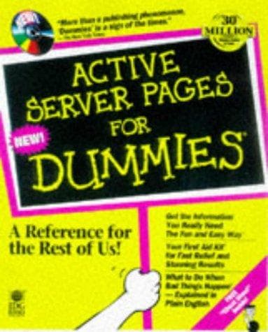 Tapa de Active Server Pages for dummies