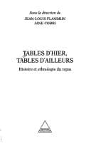 Tapa de Tables d'hier, tables d'ailleurs