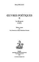 Tapa de Oeuvres poétiques, t.II