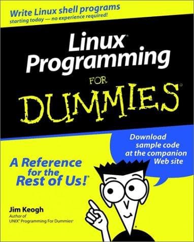 Tapa de Linux programming for dummies