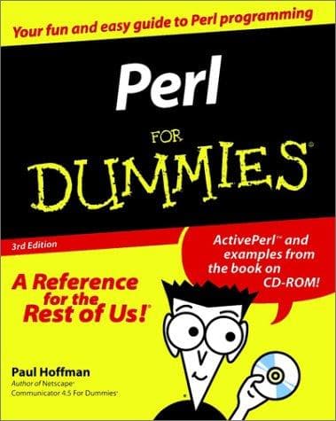 Tapa de Perl for dummies