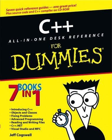 Tapa de C++ All-in-One Desk Reference for Dummies