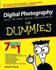 Tapa de Digital photography all-in-one desk reference for dummies
