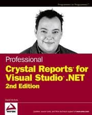 Tapa de Professional Crystal Reports for Visual Studio .NET
