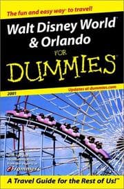 Tapa de Walt Disney World & Orlando for dummies, 2001
